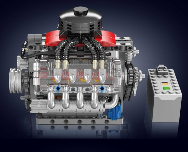 MOULD KING V8 Κινητήρας