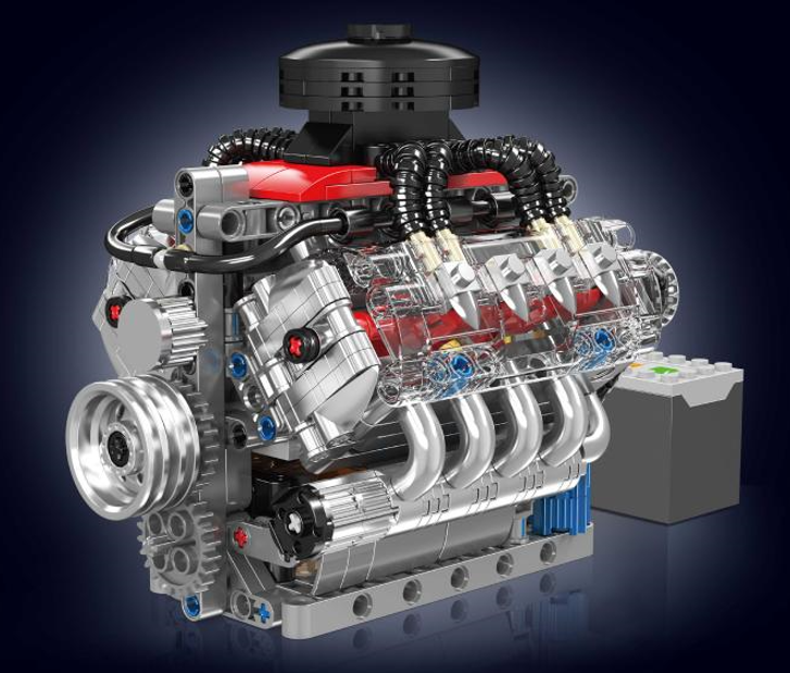 MOULD KING V8 Κινητήρας
