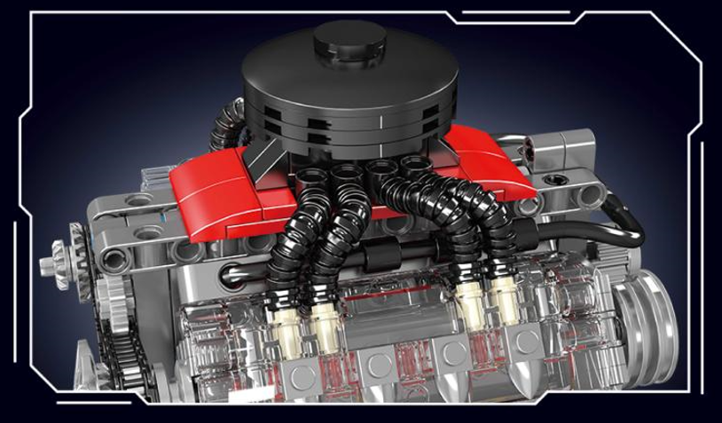 MOULD KING V8 Κινητήρας