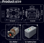 MOULD KING V8 Κινητήρας