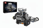 Παιχνίδι κατασκευών Turbo Κινητήρας V8, Mould King