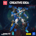 Παιχνίδι κατασκευών 2 in 1 Transformer Lambo V12, Mould King