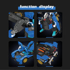 Παιχνίδι κατασκευών 2 in 1 Transformer Lambo V12, Mould King