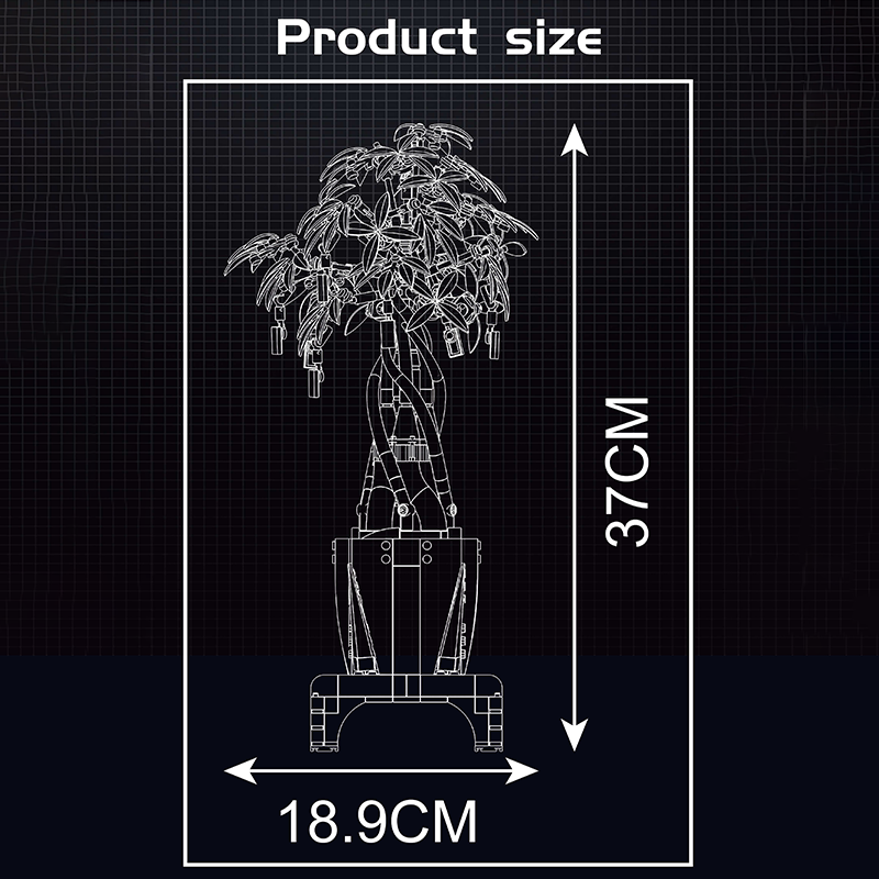 Παιχνίδι κατασκευών Money Tree, Mould King