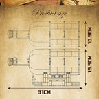 Παιχνίδι κατασκευών Revenge Boat, Mould King