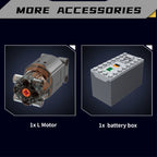 Κινητήρας V8, Mould King, Γκρι