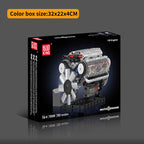 Κινητήρας V8, Mould King, Γκρι