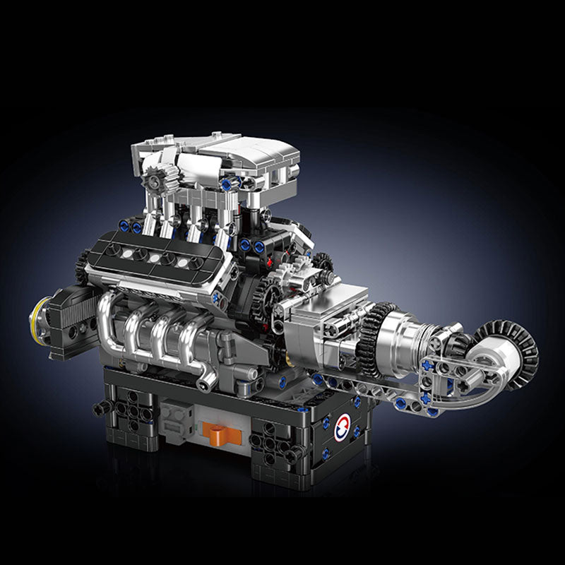 Παιχνίδι κατασκευών Turbo Κινητήρας V8, Mould King