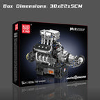 Παιχνίδι κατασκευών Turbo Κινητήρας V8, Mould King