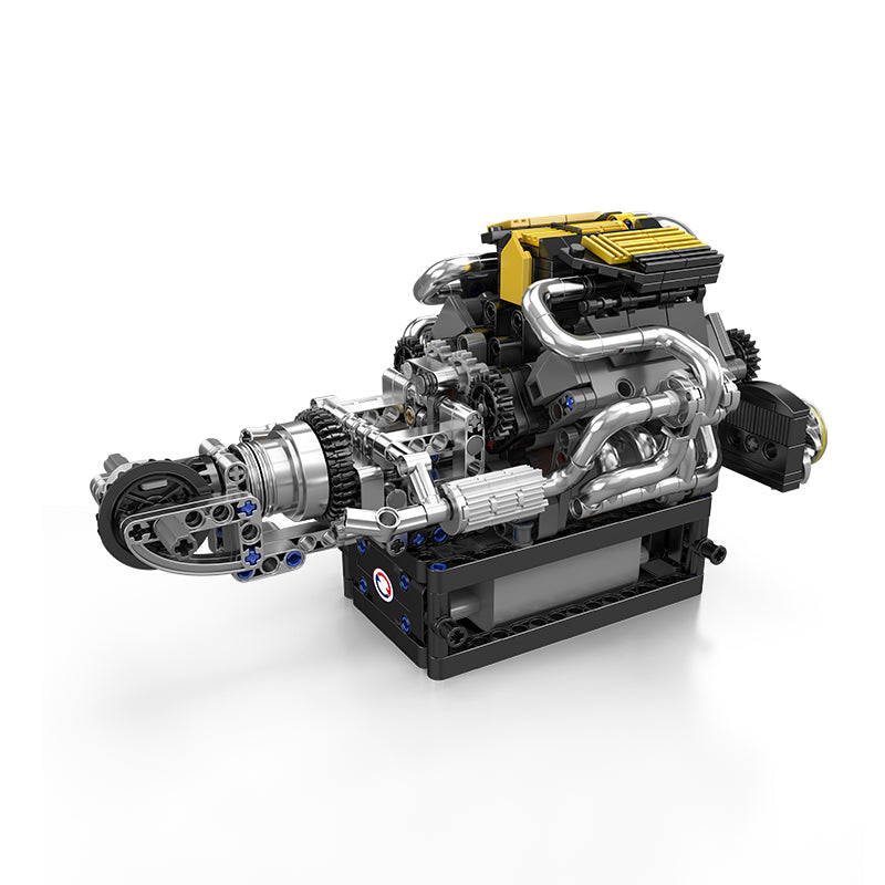 Παιχνίδι κατασκευών Turbocharged Κινητήρας Mould King, 10207