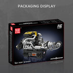 Παιχνίδι κατασκευών Turbocharged Κινητήρας Mould King, 10207
