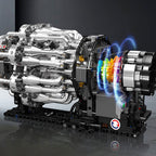Παιχνίδι κατασκευών Turbojet Κινητήρας, Mould King, 10216