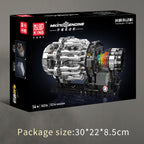 Παιχνίδι κατασκευών Turbojet Κινητήρας, Mould King, 10216