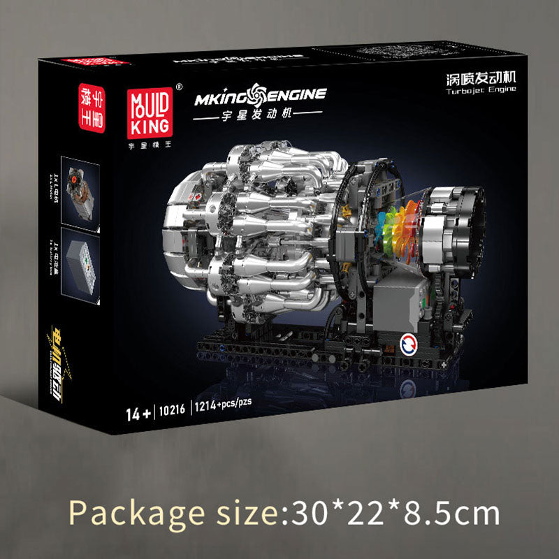 Παιχνίδι κατασκευών Turbojet Κινητήρας, Mould King, 10216