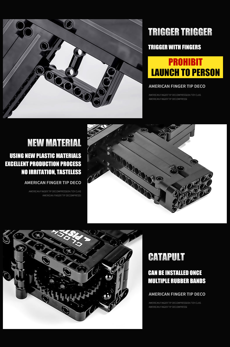 Glock Automatic Pistol,14008,Mould King