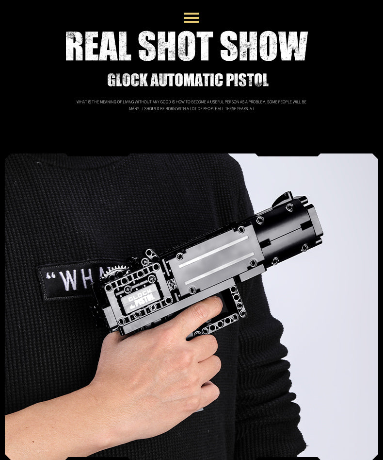 Glock Automatic Pistol,14008,Mould King