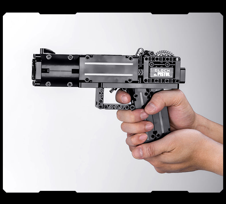 Glock Automatic Pistol,14008,Mould King