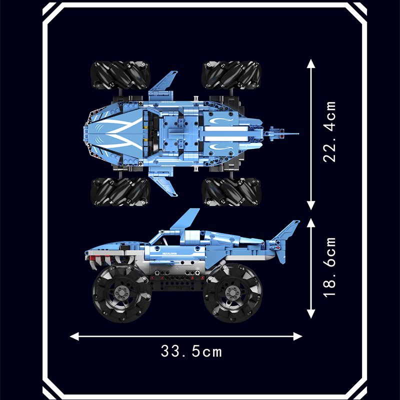 Monster Truck Megalodon, Mould King