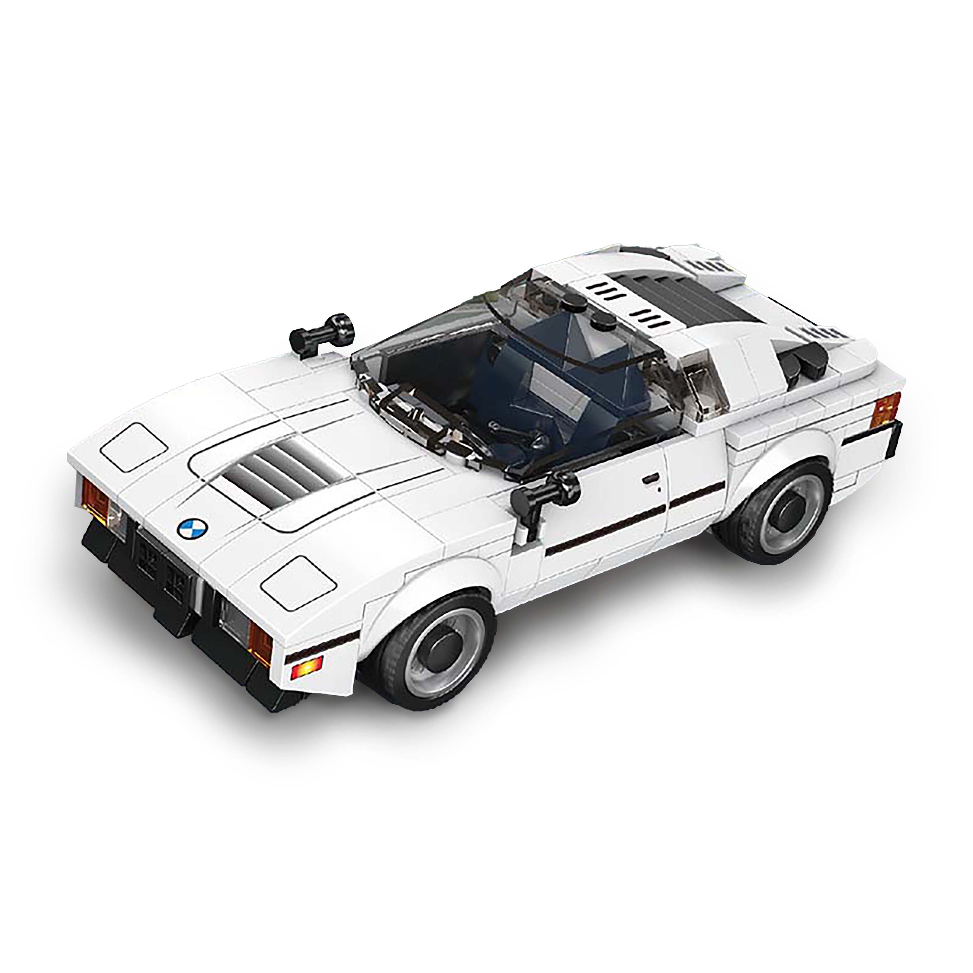 M1 Car + Showcase,27036,Mould King,