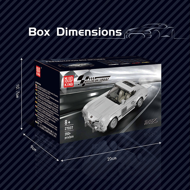 300SL Car + Showcase,27037,Mould King
