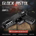 Glock Automatic Pistol,14008,Mould King