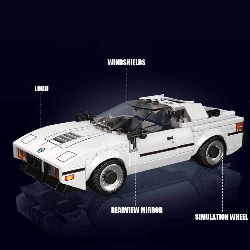 M1 Car + Showcase,27036,Mould King,