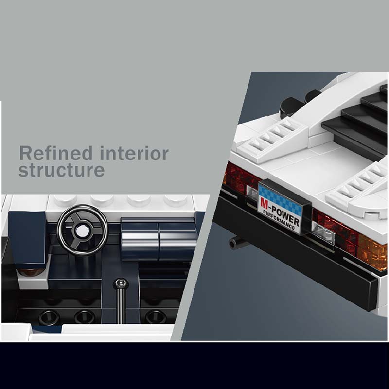 M1 Car + Showcase,27036,Mould King,